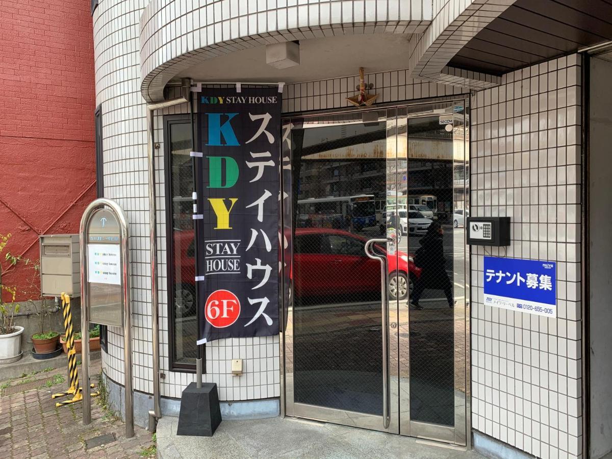 4人で一緒に熊本の中心地の最も広く安価な部屋 Kdy Stay Esterno foto